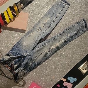 Rock Revival ankle cropped jeans